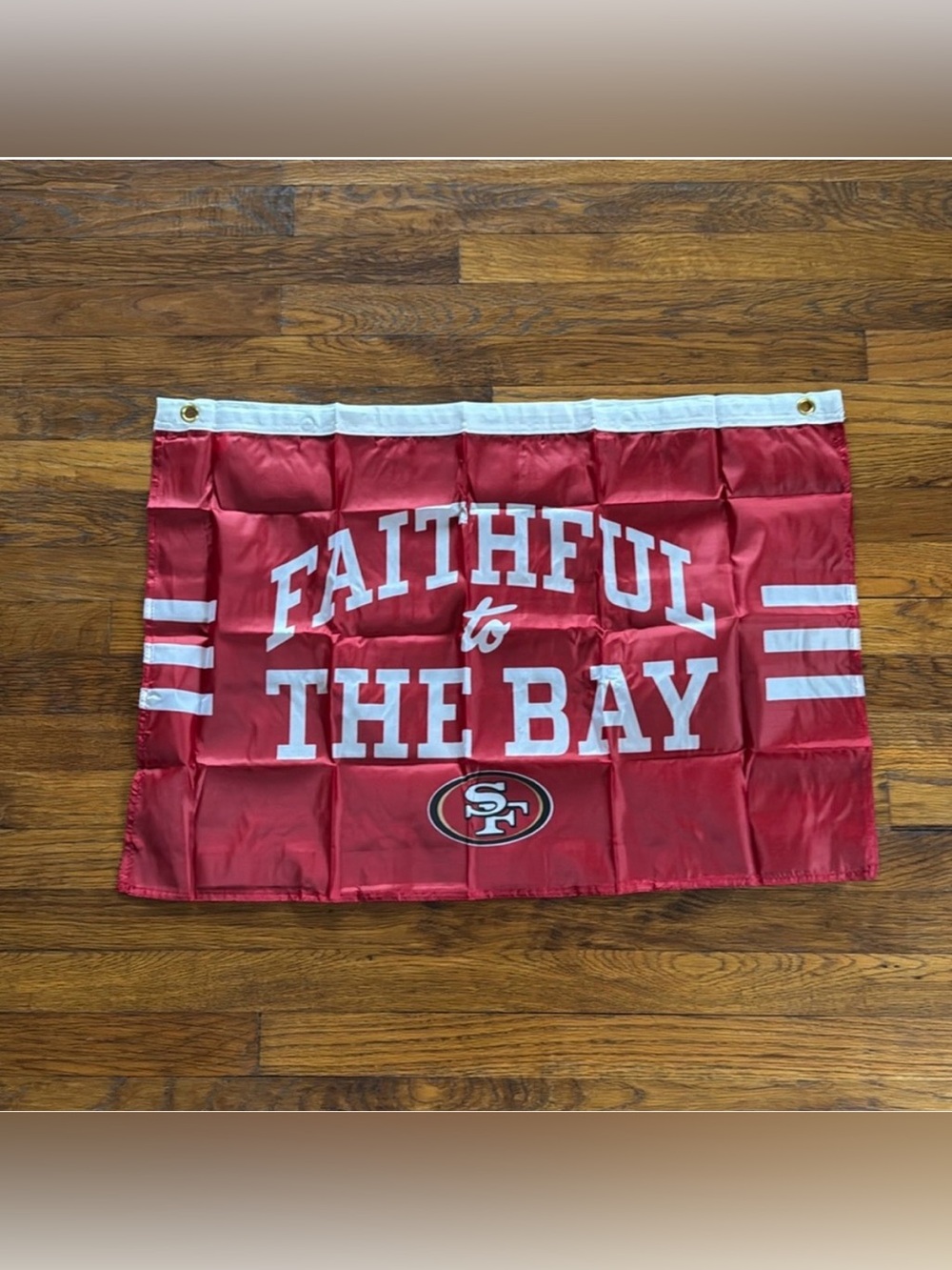 49ers Faithful to The Bay Fan Flag